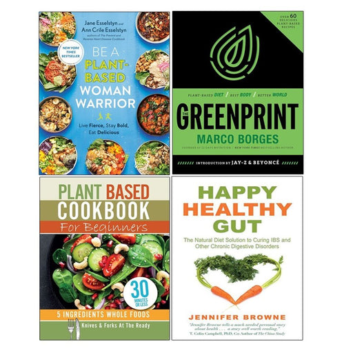 A Plant-Based Woman Warrior, Greenprint, Plant Based 4 Books Set - The Book Bundle