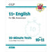 CGP's unbeatable revision for 11+ English 3 book set(GL English Study Book, GL English Practice Book(Ages 10-11), GL English 10-Minute Tests(Ages 10-11)) - The Book Bundle