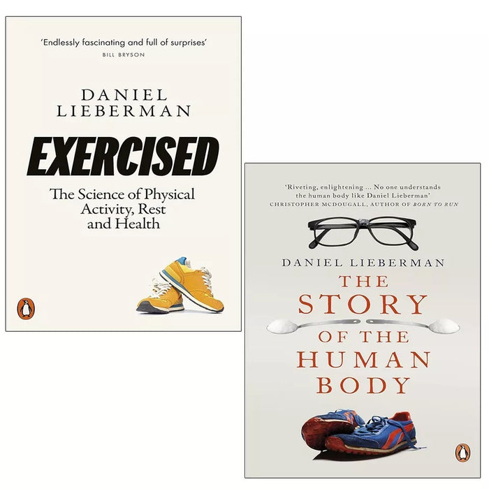 Daniel Lieberman Collection 2 Books Set (Story of the Human Body, Exercised Paper) - The Book Bundle