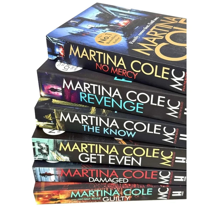 Martina Cole Collection 6 Books Set (The Ladykiller, Damaged, The Faithless, Hard Girls, Goodnight Lady, Dangerous Lady)