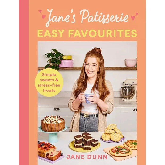 Jane’s Patisserie Easy Favourites HB,Crazy For Cookies Brownies Bars 2 Books Set - The Book Bundle