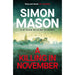 Simon Mason Collection 2 Books Set (A Killing in November, Lost and Never Found) - The Book Bundle