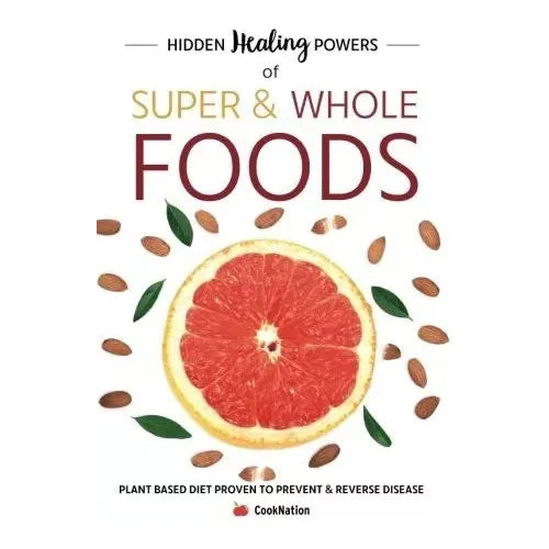 Unofficial Ghibli Cookbook (HB), Hidden Healing Powers Super Whole Foods 2 Books Set - The Book Bundle