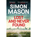 Simon Mason Collection 2 Books Set (A Killing in November, Lost and Never Found) - The Book Bundle