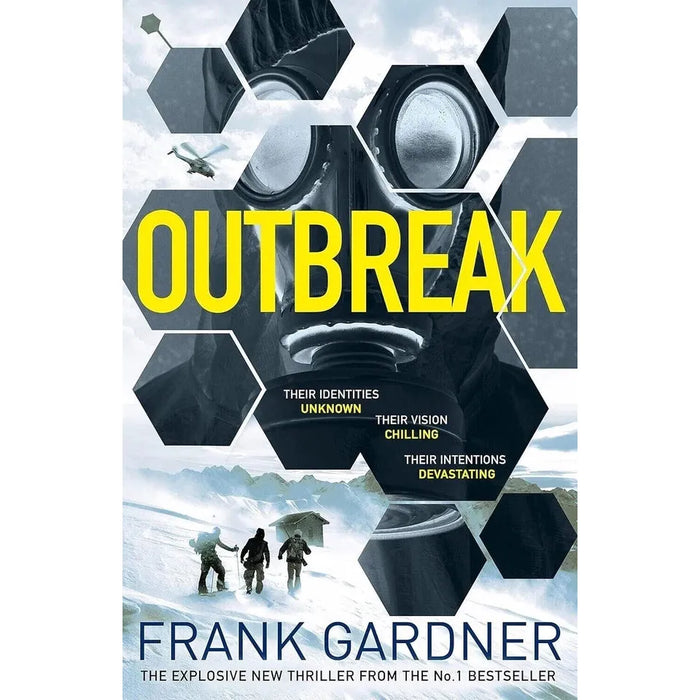 Luke Carlton Series 4 Books Collection Set by Frank Gardner (Invasion, Outbreak) - The Book Bundle