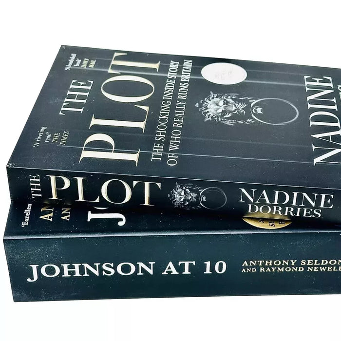 Plot Nadine Dorries, Johnson at 10 Anthony Seldon 2 Books Set - The Book Bundle