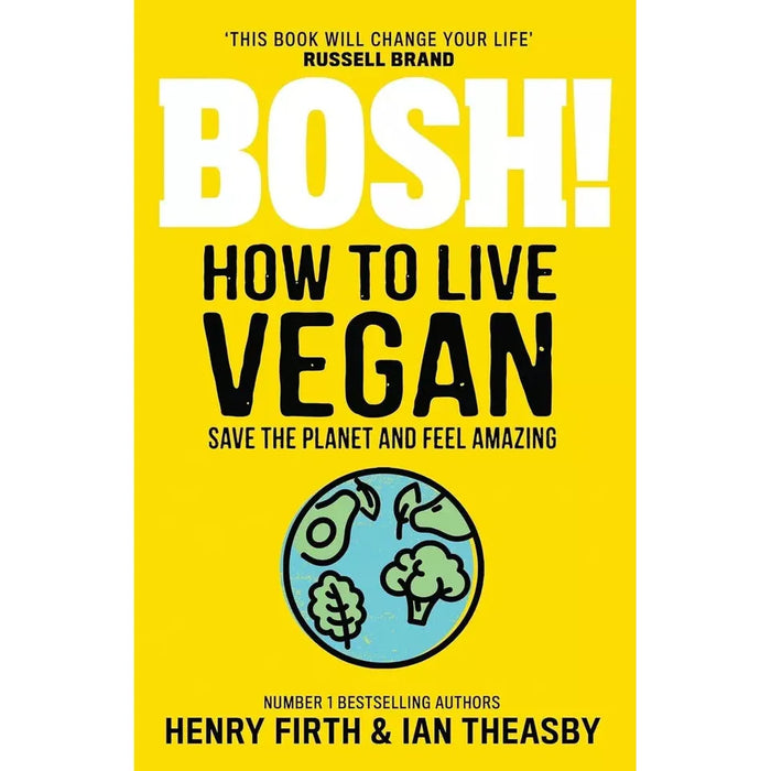 Plant Protein(HB), BOSH! How to Live Vegan, Plant Based Cookbook 3 Books Set - The Book Bundle