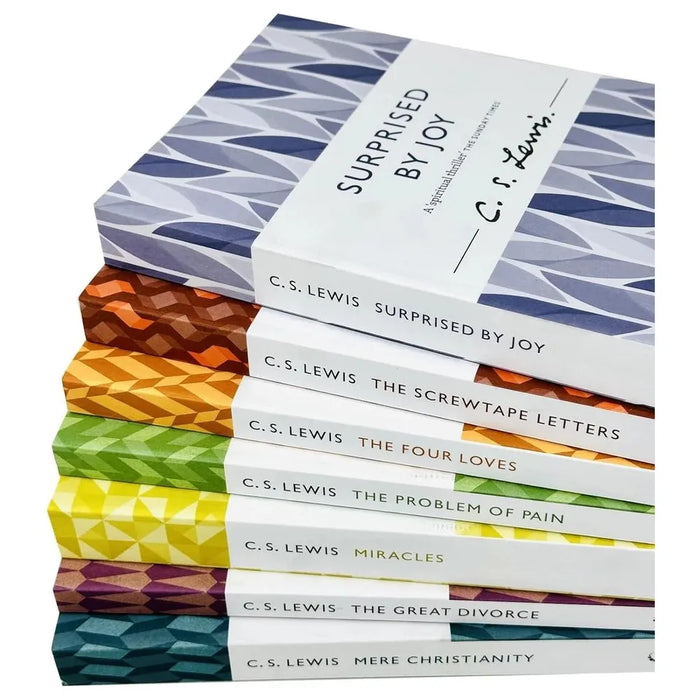 C.S.Lewis Signature Classics 7 Books Collection Set Surprised by Joy - The Book Bundle