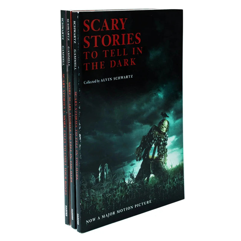 Scary Stories to Tell in the Dark 3 Books Collection Set by Alvin Schwartz