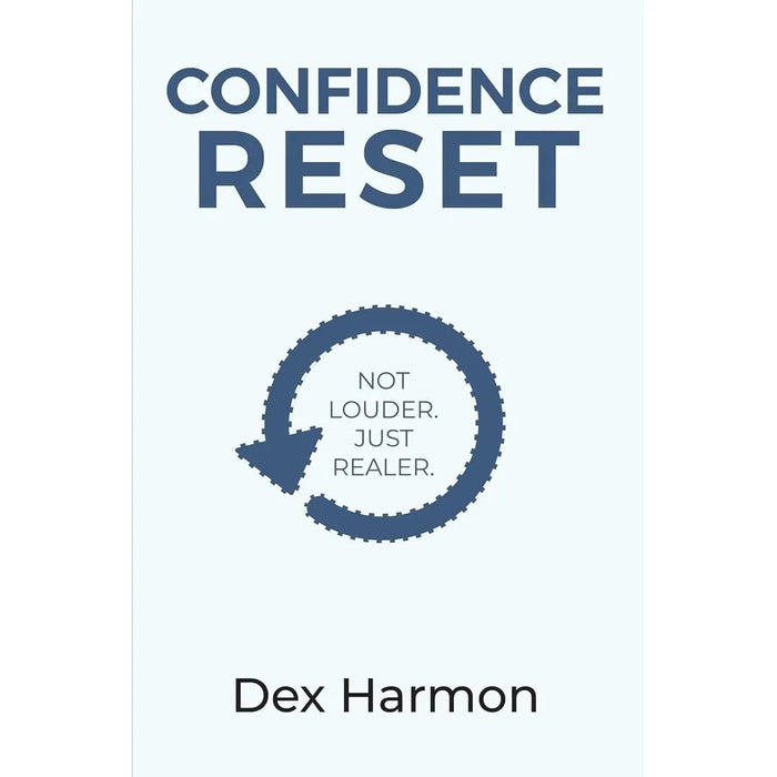 Confidence Reset Not Louder Just Realer By Dex Harmon, The Confidence Code By Katty Kay, Claire Shipman 2 Books Collection Set - The Book Bundle