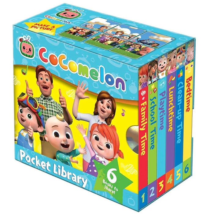 CoComelon Pocket Library, Little Learners Pocket Library 12 Books by Cocomelon - The Book Bundle