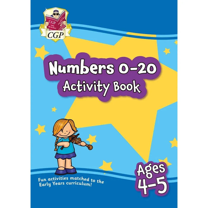 CGP Reception Activity Ages 4-5 Collection 6 Books Set by CGP Books - The Book Bundle