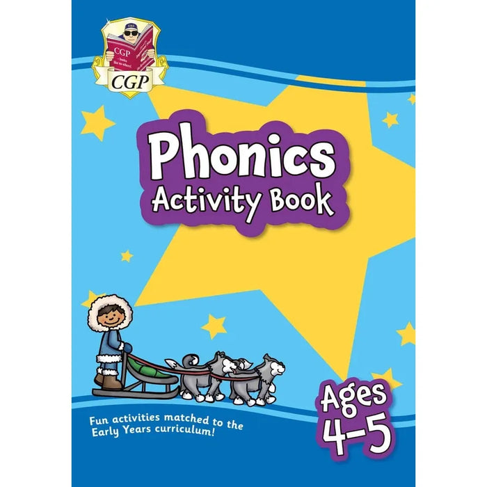 CGP Reception Activity Ages 4-5 Collection 6 Books Set by CGP Books - The Book Bundle