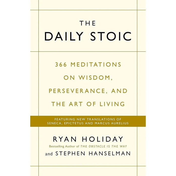 Daily Meditations By Wren Taylor, The Daily Stoic By Ryan Holiday 2 Books Collection Set - The Book Bundle