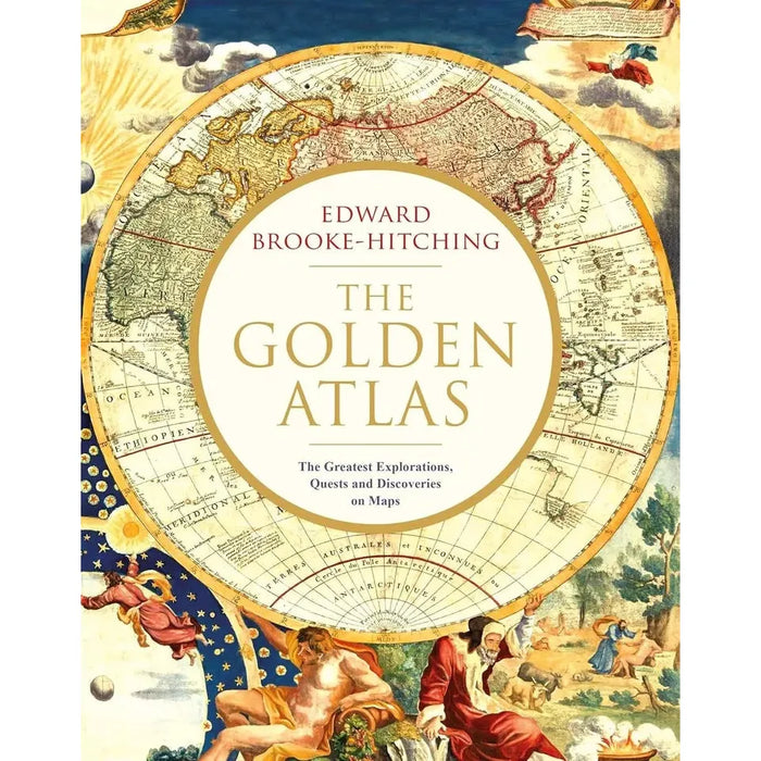 Edward Brooke-Hitching Collection 2 Books Set Golden Atlas,Most Interesting HB - The Book Bundle