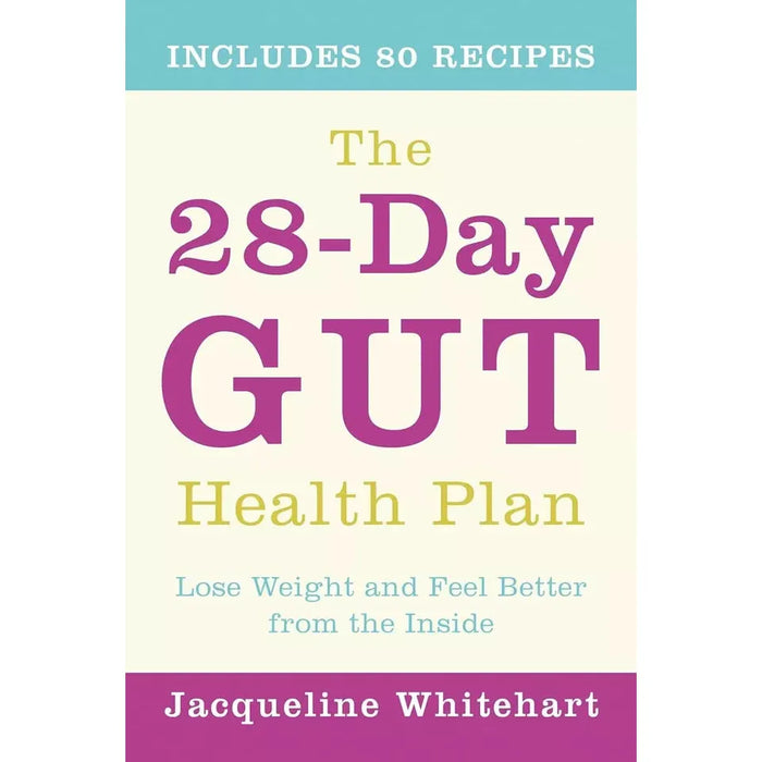 The Food For Life, G Plan Diet, Happy Healthy Gut, The 28 Day Gut Health Plan 4 Books Collection Set - The Book Bundle