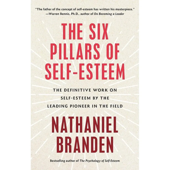 Confidence Reset Not Louder Just Realer By Dex Harmon & Six Pillars of Self-Esteem By Nathaniel Branden Ph.D. 2 Books Collection Set - The Book Bundle