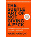 Subtle Art of Not Giving a F ck (HB), Who The F ck Are You Chartwell 2 Books Set - The Book Bundle
