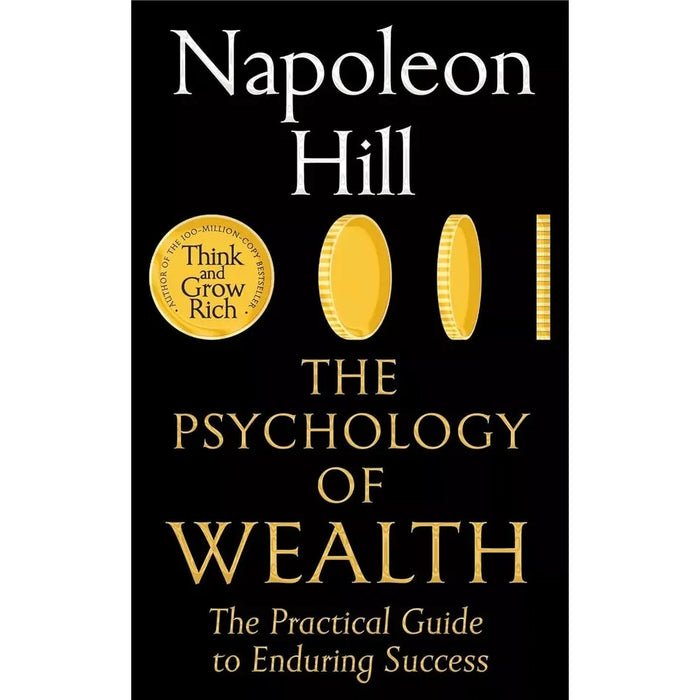 Napoleon Hill Collection 3 Books Set Psychology of Wealth, Master Mind, Success - The Book Bundle