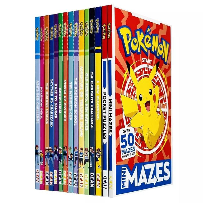 Pokemon Super Collection 15 Books Set (Ash's Big Challenge,Pokémon Peril) - The Book Bundle