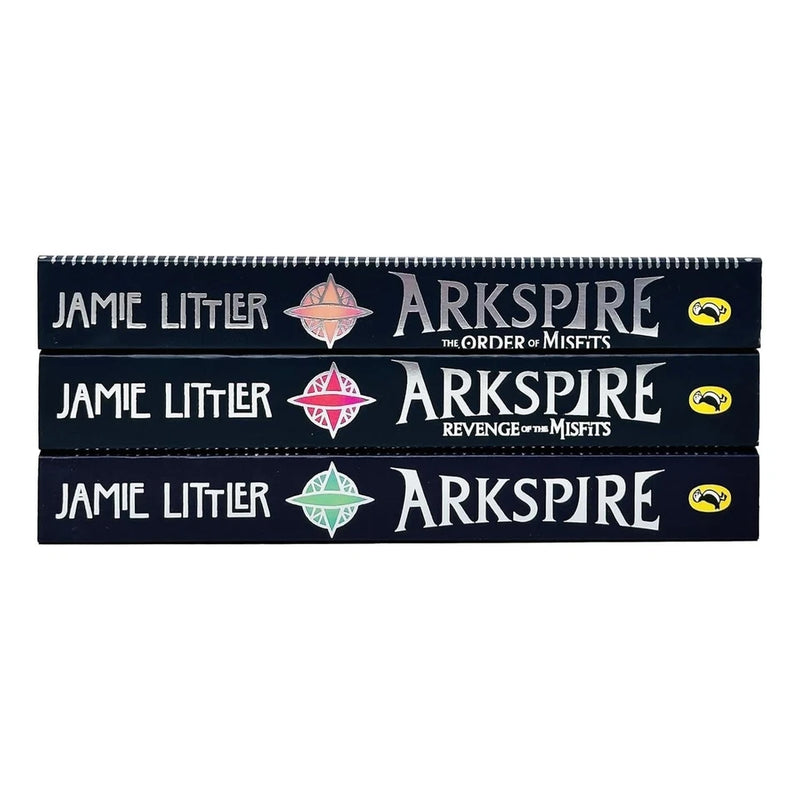Arkspire Series 3 Books Collection Set by Jamie Littler (The Order of Misfits, Revenge of the Misfits) - The Book Bundle