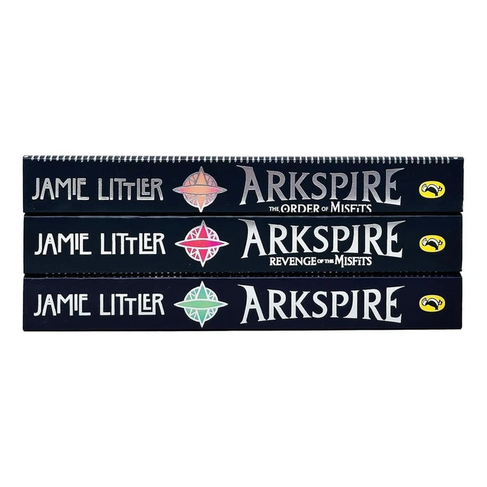 Arkspire Series 3 Books Collection Set by Jamie Littler (The Order of Misfits, Revenge of the Misfits) - The Book Bundle