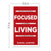 Focused Living: Master Your Goals In A World Full of Distractions by Daniel Harper - The Book Bundle
