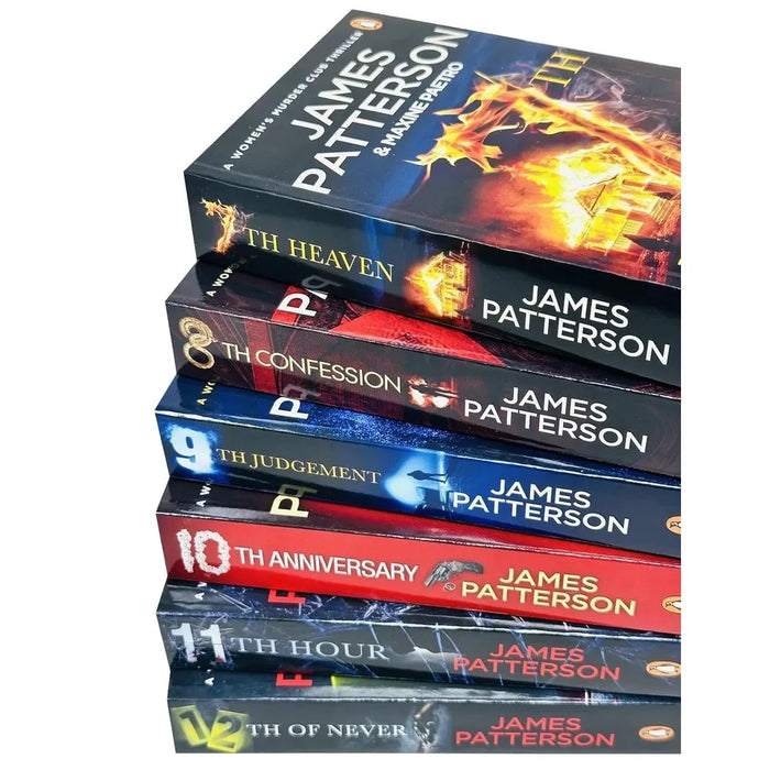 Women’s Murder Club Series Books 7 - 12 Collection Set by James Patterson (Heaven, Confession, Judgement, Anniversary, Hour & Never) - The Book Bundle