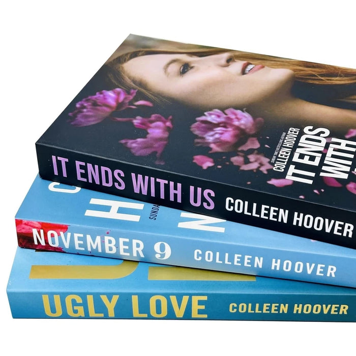 Colleen Hoover Collection 3 Books Set (It Ends With Us, Ugly Love, November 9) - The Book Bundle