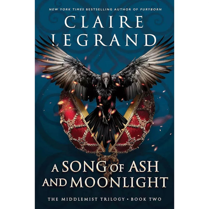Claire Legrand Collection 2 Books Set (Crown of Ivy Glass, Song of Ash Moonlight) - The Book Bundle