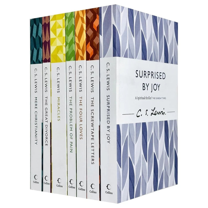 C.S.Lewis Signature Classics 7 Books Collection Set Surprised by Joy - The Book Bundle