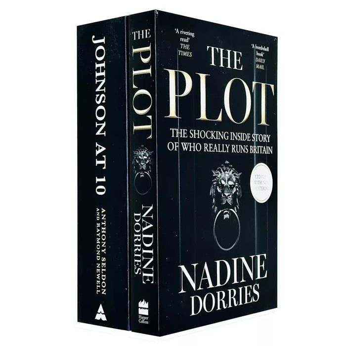 Plot Nadine Dorries, Johnson at 10 Anthony Seldon 2 Books Set - The Book Bundle