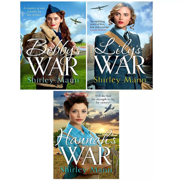 Memory Lane Series 3 Books Collection Set by Shirley Mann Hannah's War,Lily's - The Book Bundle