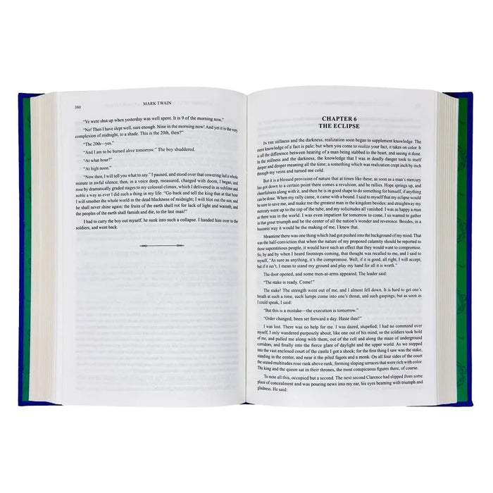 Mark Twain : A Collection of Works by Mark Twain (Deluxe Leather-Bound) - The Book Bundle