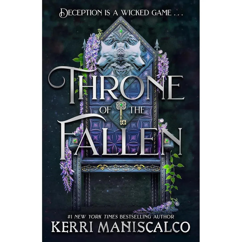 A Prince of Sin Series 2 Books Collection Set by Kerri Maniscalco (Throne Secrets) - The Book Bundle
