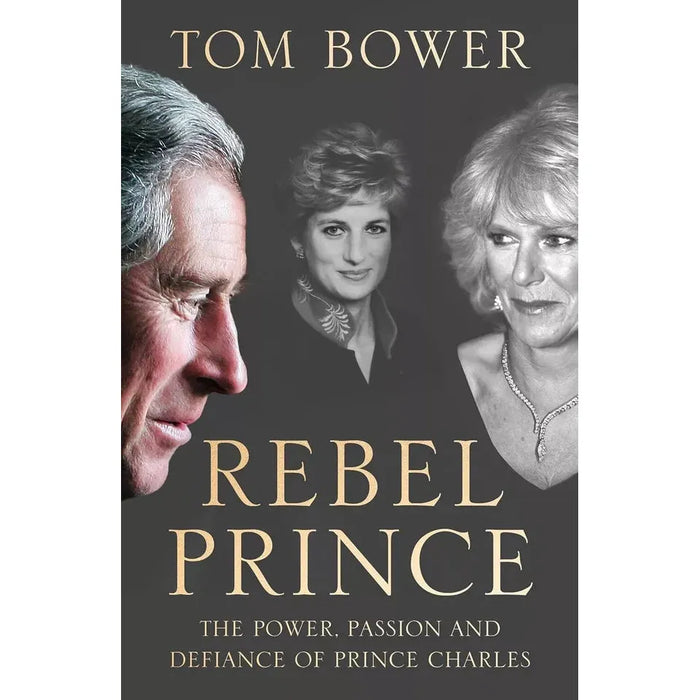 Tom Bower Collection 3 Books Set Rebel Prince,House of Beckham,Revenge Hardcover - The Book Bundle