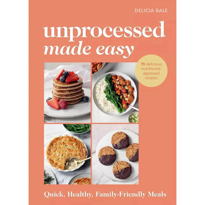 Unprocessed Made Easy, Slim 800 Hot Air Fryer, Ultra Low Cholesterol 3 Books Set - The Book Bundle