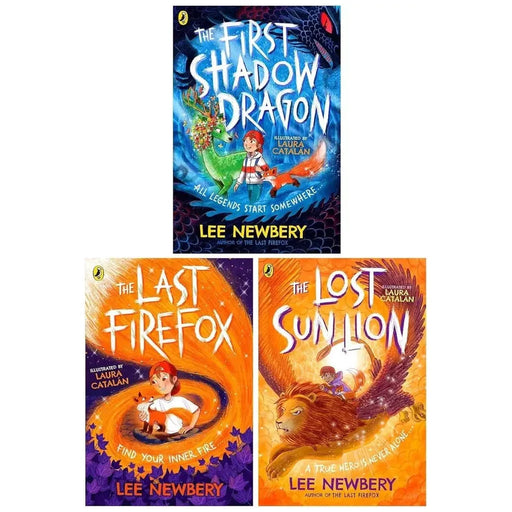 The Last Firefox Series 1 - 3 Books Collection Set by Lee Newbery (Lost Sun Lion) - The Book Bundle