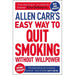 Allen Carr Collection 5 Books Set Quit Smoking Without Willpower,Emotional Eating - The Book Bundle