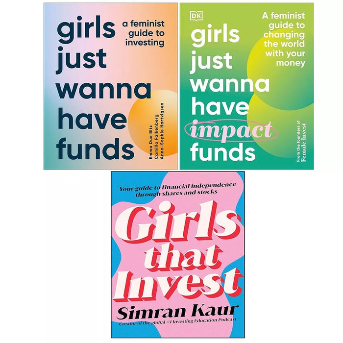 Camilla Falkenberg Collection 3 Books Set Simra Girls Just Wanna Have Funds (HB) - The Book Bundle