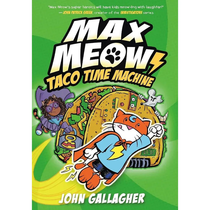 Max Meow A Graphic Novel 1 - 4 Books Collection Set by John Gallagher - The Book Bundle