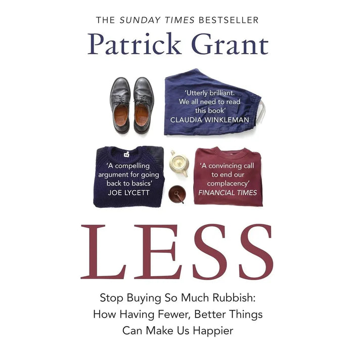 Less Patrick Grant, Range David Epstein, Deep Focus Joe Spacey 3 Books Set - The Book Bundle