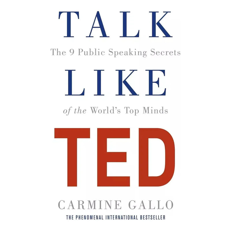 Think Faster Talk Smarter,Talk Like TED,Unleashing Your Inner Power 3 Books Set - The Book Bundle