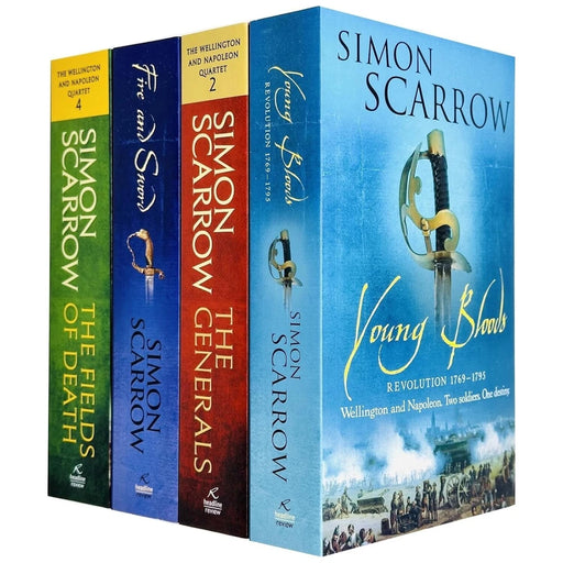 The Wellington and Napoleon Quartet Collection 4 Books Set By Simon Scarrow - The Book Bundle
