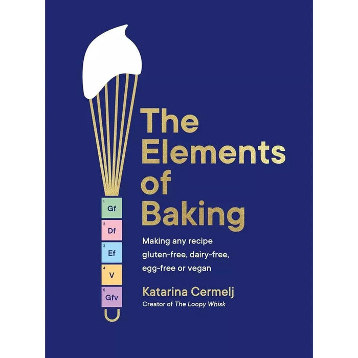 Elements of Baking(HB), Crazy For Cookies Brownies Bars Dorothy Kern 2 Books Set - The Book Bundle