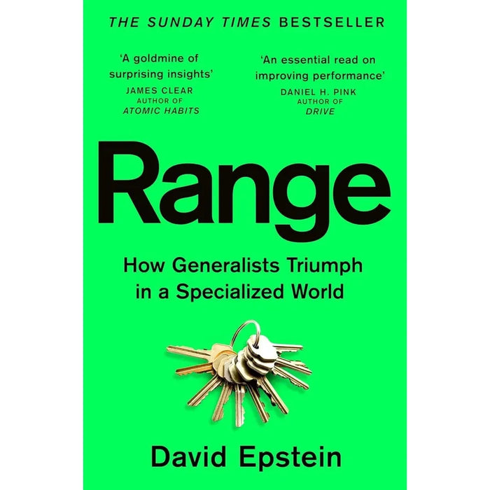 Less Patrick Grant, Range David Epstein, Deep Focus Joe Spacey 3 Books Set - The Book Bundle