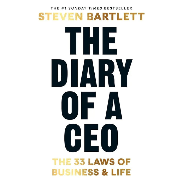 Diary of a CEO Steven Bartlett (HB), CEO Speaks Rudy Rudy Nash 2 Books Set - The Book Bundle