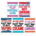 Allen Carr Collection 5 Books Set Quit Smoking Without Willpower,Emotional Eating - The Book Bundle