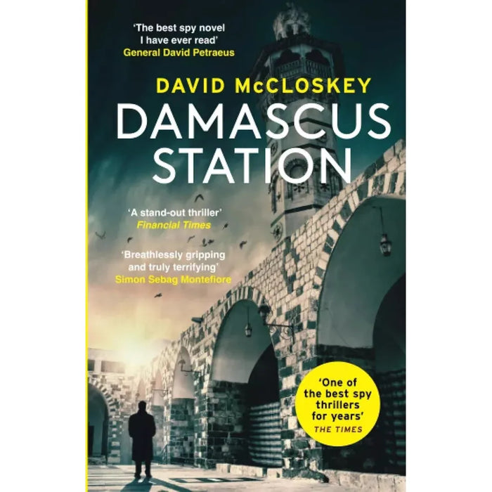 David McCloskey Collection 2 Books Set Damascus Station, Moscow X Paperback - The Book Bundle