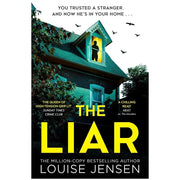 Louise Jensen Collection 6-book set featuring thriller novels like Family, Liar, Intruders, Stolen Sisters, and Fall in high-quality print
